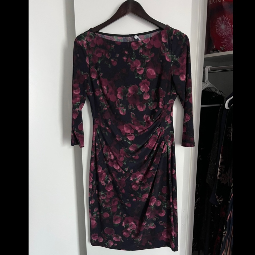 Size Medium Floral Chaps Dress